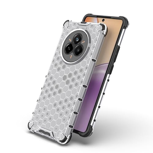 Image of Glasgow Back Case Cover Compatible with [ Realme 14 Pro 5G ] (Stylish Design) - Transparent