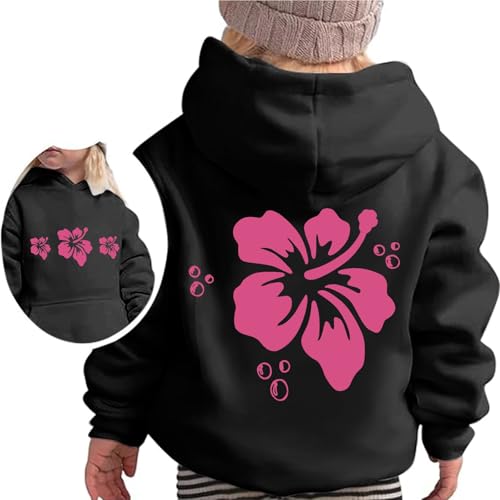Girls Hoodies Long Sleeve Basic Sweatshirt Kids Fall Hooded Sweatshirt Winter Sweater Tops With Pockets 4-14 Years3