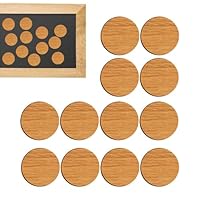 Jamgeery Kühlschrank Magnete - 12 Holzmagnete Für Organisation & Deko