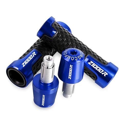 Poignées de guidon 22mm finition premium pour Kawasaki Z1000R