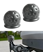 Flaconi 2 Stück Anhängerkupplung Abdeckung,Anhängerkupplung Schutzkappe,Abdeckung Anhängerkupplung,Schutzkappe Anhängerkupplung,Gummi Abdeckung Anhängerkupplung für Ø50 mm Kugelkopfkupplungen