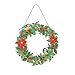 AC Wand  günstig Kaufen-5D DIY Diamond Painting Weihnachten Kranz,Türkranz Weihnachten,DIY Punkt Bohrer Diamant Malerei Weihnachtsdeko Kranz Kits für Wand, Fenster Und Eingang Hom (YH36)