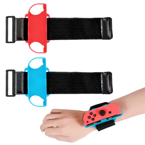 ZOWEXIQ 2 Pièces Juszt Danze 2024 Switch, Zba Burm It Up Swtch, Bracelets Pour Nintedo Swtch, Sangle Élastique Réglable Compatible Avec Joycon, Band Pour Just Danze...