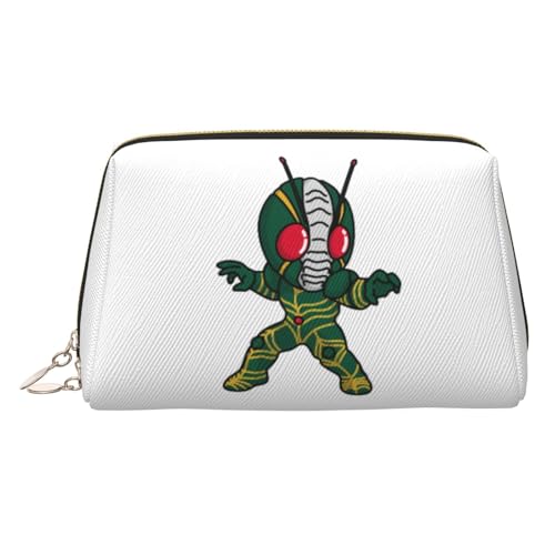 化粧ポーチ 仮面ライダー レディース メイクポーチ 化粧バッグ メンズ トラベルポーチ レザー 小物入れ かわいい おしゃれ 可愛い 化粧品収納 大容量 防水 多機能 旅行 持ち運び便利