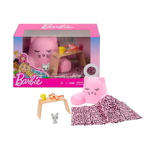 Barbie Mattel - Juego de animales y accesorios con gatito GRG57