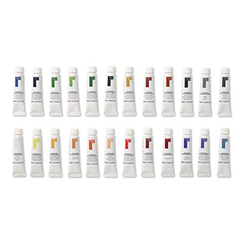 Image of Reeves Gouache Paint-10ml, Set of 24