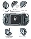 PUKOKO Kamera Clip,Rucksack Clip,Gürtelclip,Schnellverschluss Ökosystem mit 1/4’’ Schraubenloch,Geeignet für DSLR、Action Kamera