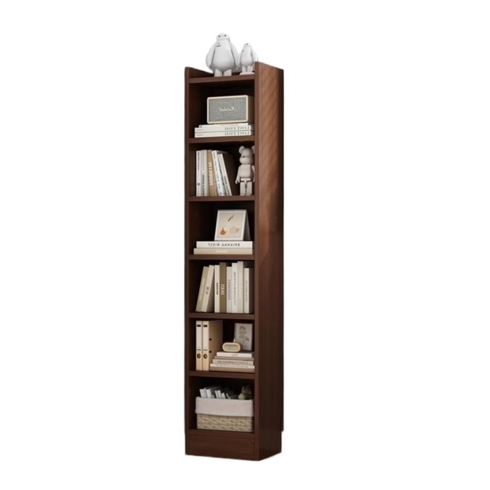 Étagère à livres en bois massif de 112.4cm pour les espaces étroits