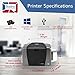 Fargo DTC1250e Single Sided ID Card Printer & Complete Supplies Package with Bronze Edition Bodno Software