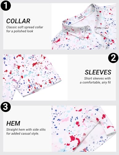 COOFANDY Golf Polo Shirt