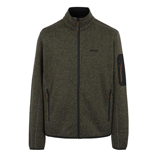 Regatta Newhill - Top de invierno para hombre, diseño de forro polar elástico con cremallera