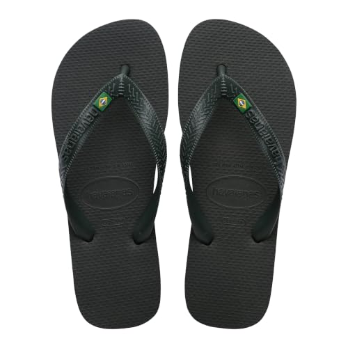 Havaianas Top Brasil Unisex - Adulto FlipFlop Olive Green 33 EU