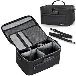 LASUK Geruchsdichte Tasche mit Schloss