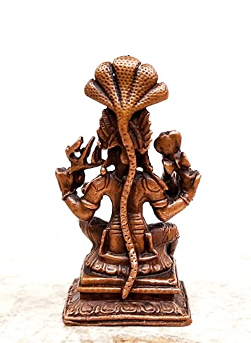 Image of Mariyamman Murti Copper Idol God - 2.7 in - Pack of 1