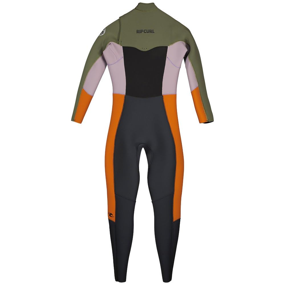 Rip Curl Mujer Dawn Patrol 4/3mm Chest Zip Neopreno 14TWFS - Charcoal