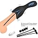 BDSMYEE Eichel Stimulator Mann,Prostata Vibration Männer,Dilator Harnröhre,Sex Spielzeug für die Männer,Penis Vibrator,Harnröhrenvibrator Männer,Prostata Stimulation Männer,mini Vibrator (A)