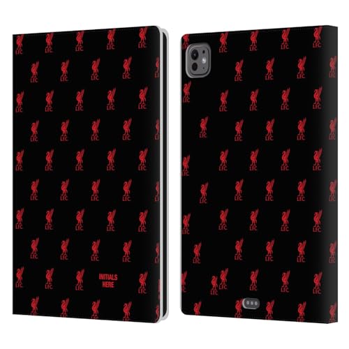Étui en cuir iPad Pro 11 M4 M5 Liverpool FC finition premium Liver Bird Rouge - Coque élégante