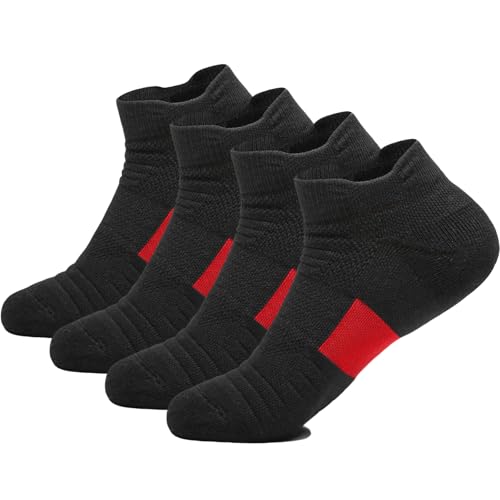 Image of Basketball Socks Compression Cushion Thick Cycling Socks Athletic Crew Socks for Men Women Boys