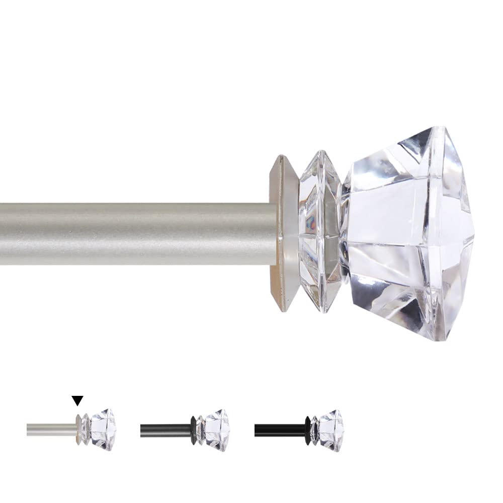 H.VERSAILTEX Window Curtain Rods for Windows 66 to 120 Inches