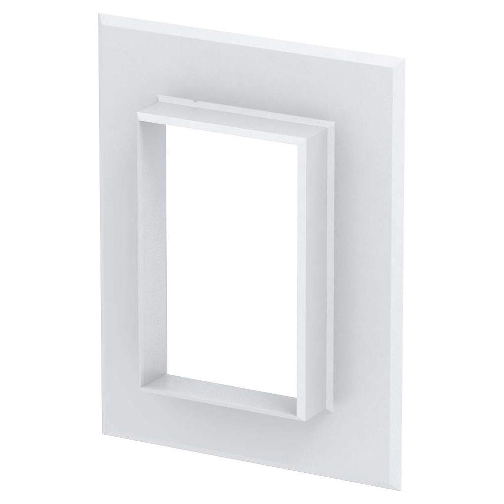 Moldura g-awag70110rw Obo-bettermann perfil de aluminio 178x25 mm
