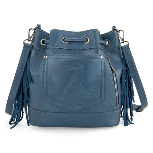 Image of Wrangler Hobo Bags for Women Designer Aztec Bucket Purses Western Tapestry Shoulder Handbags