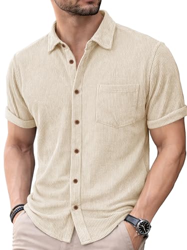 Image of Noble Monk Men's Polyester Regular Fit Solid Casual Shirt |Half Sleeve | |Stylish Shirt