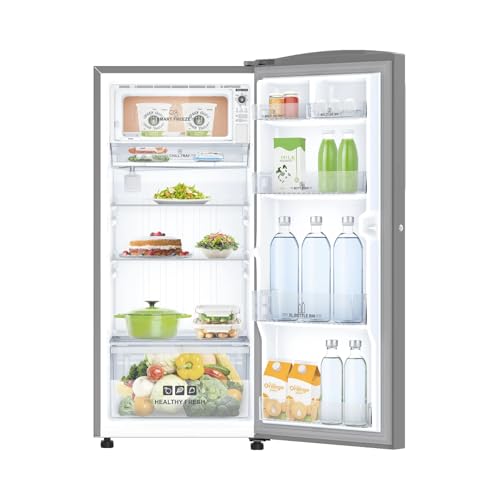 Image of IFB 187 L 3 Star Direct-Cool Single Door Refrigerator(2024,IFBDC-2133FBS, Grey - Steel)