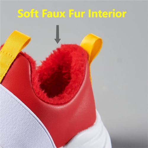 Winter Shoes for Boys Girls Kids Red Color Sneaker with Sonic Birthday Supplies Rings and Gems4