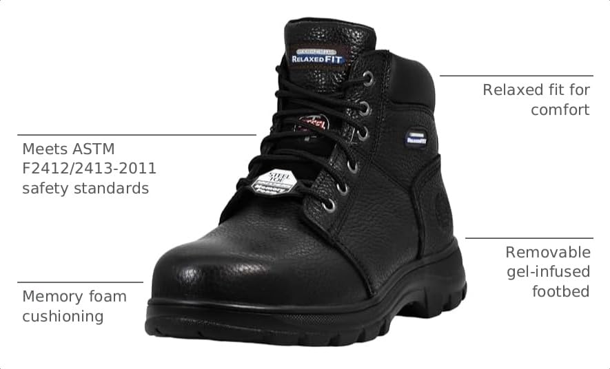 Image of Skechers for Work Women's Workshire Peril Steel Toe Boot