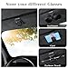 KAFANLIN 2 Pack 2 in 1 Sunglass Holder for Car Visor Clip Eyeglass Ticket Card Clip on Sunglasses Mount Interior Inside Car Sun Visor auto Trucks Van SUV Accessories Organizer(KAFANLIN Black 2 Pack)
