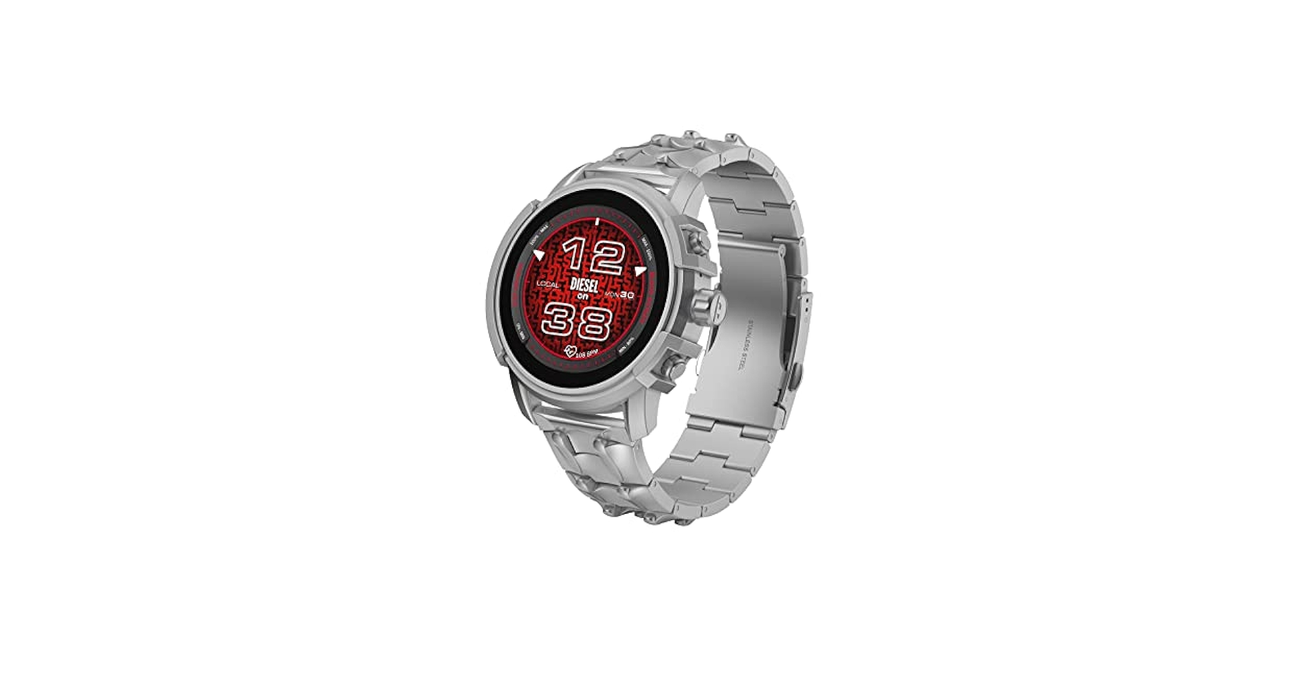 Diesel メンズスマートウォッチ Griffed Gen 6 DZT2040 Amazon.com: Diesel Men's Griffed Gen 6 45mm Stainless Steel