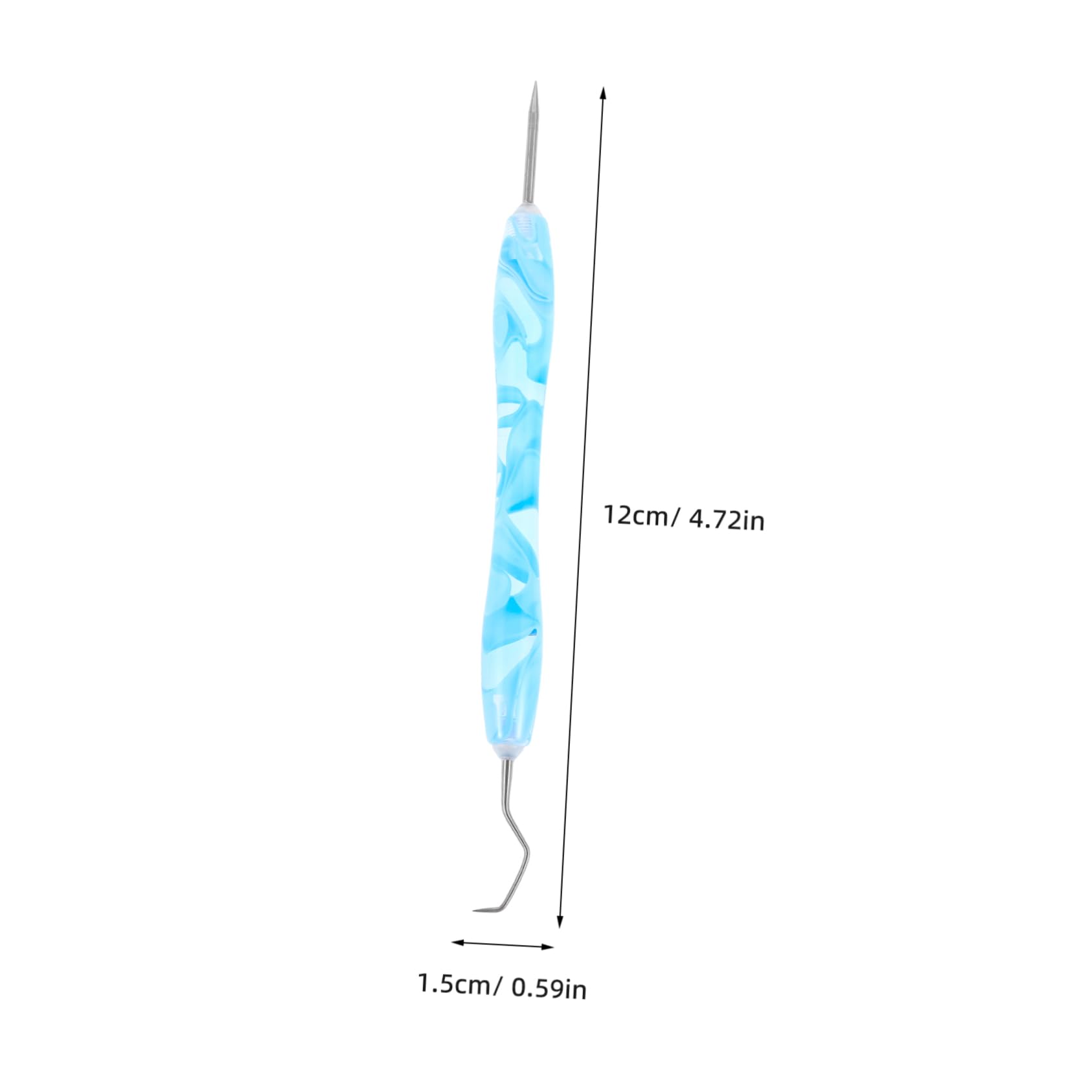 SHINEOFI 5 Set Coltello Da Diserbo Giocatore Kit Giradischi Rimovibile Vinile Disco in Vinile Attrezzi Per Sarchiare Attrezzo Accessori Di Base Documentazione Sky-blue Plastica
