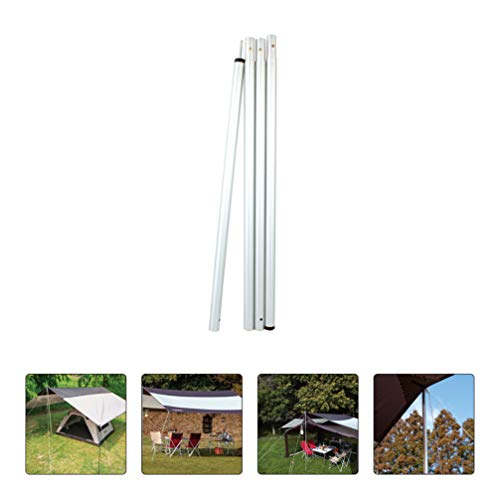 BESPORTBLE Postes para Barracas de Camping Postes de Lona Ajustáveis ??Em Liga de Alumínio Acessório
