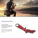 Topyond Aluminum Alloy Fishing Grip Pliers, Lightweight and Durable Fish Gripper, Convenient Fishing Tool (red)