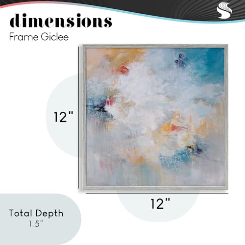 Danse Abstraction œuvre Karen Hale encadrée de qualité supérieure Stupell - 4