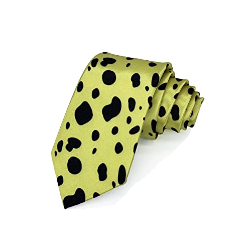 GDAMSTO Kento Nanami Necktie Unisex Satin Tie Anime Cosplay Prop Accessories Gift