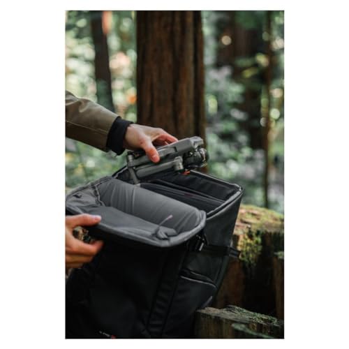Image of NANUK N-PVD 30L Camera Backpack - Water-Repellent with Rain Cover, Fits 2 Cameras, Drone, Tripod & 16 inch Laptop Compartment, Carry-On Approved - For Photographers, Travel & Hiking - Black