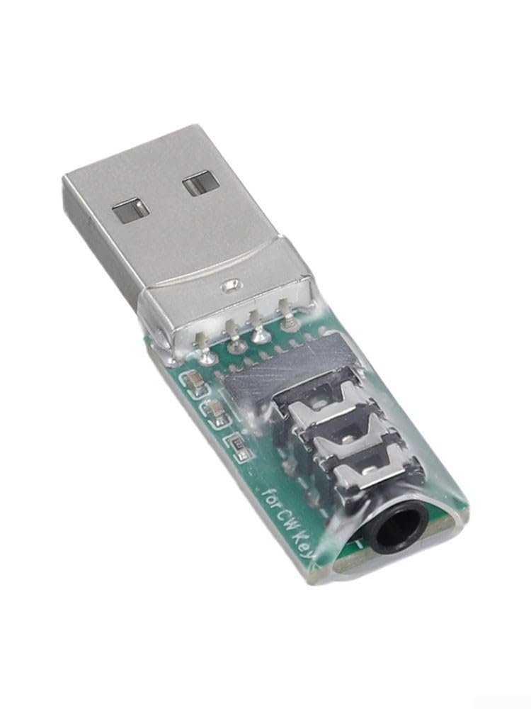 USB Code Key Trainer per software VBand, interfaccia CW da 3,5 mm per esercitazione manuale e automatica, compatibile con iOS per Hongmeng (per versione Vband)