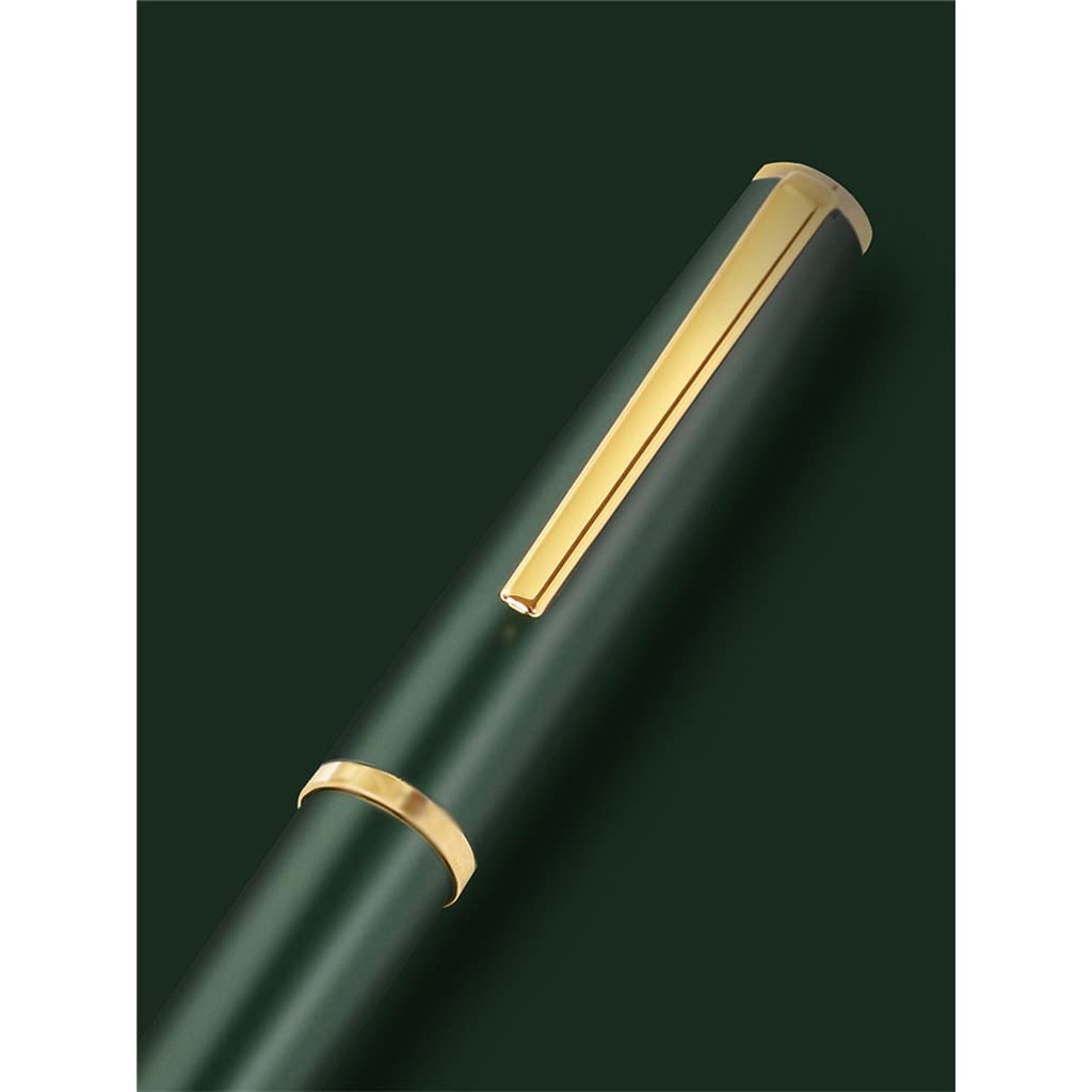Penna stilografica verde per ufficio aziendale e scuola forniture di cancelleria penne a inchiostro