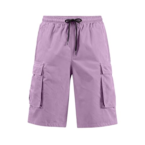 Short cargo pour homme décontracté en tissu léger à séchage rapide