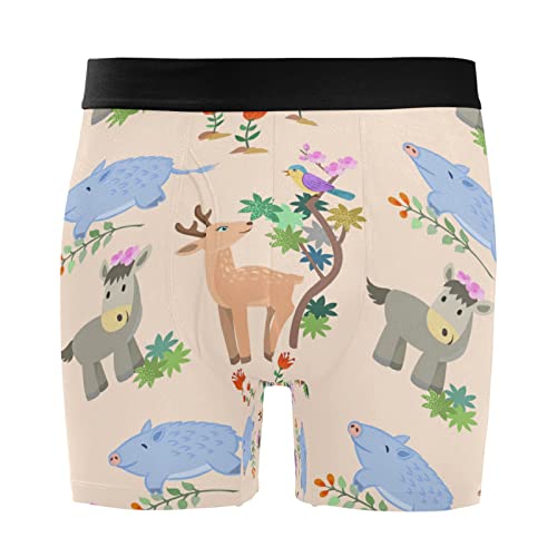 Bóxer para hombre calzoncillos pack de 2 ropa interior elástica ultrasuave Vnurnrn