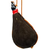 Bota de Vino 1 L Edición Especial en Piel Vacuno Marrón con