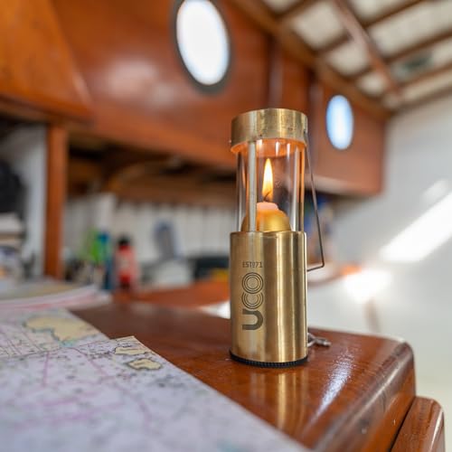 Original Candle Lantern, Brass, 6.5 Inches, Polished Brass - Image 2
