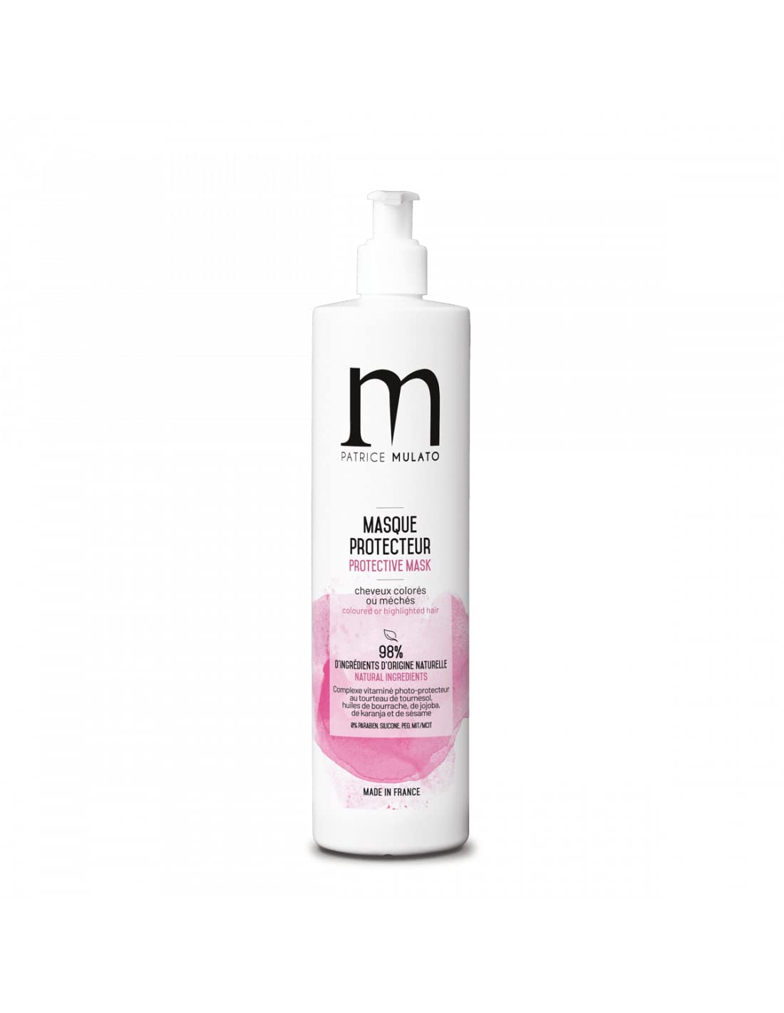 Masque couleur Mulato 500ML soin cheveux méchés ternes - 2
