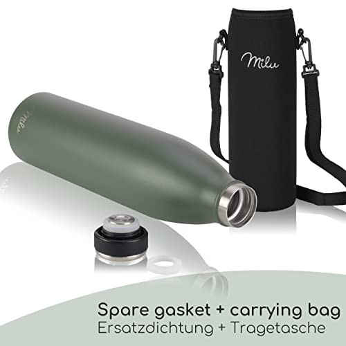 Milu Stainless Steel Water Bottle 350 ml 500 ml 750 ml 1 L - Image 3