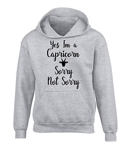 Sweat à capuche enfant gris 7-8 ans chaud et confortable Edward Sinclair Capricorne
