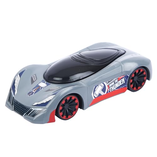 Image of SKOODLE Marvel Pull-Back Hyper Car for Kids - Thor Edition, Marvel Inspired Toy Cars with Sturdy and Long-Lasting Construction, Enhances Motor Skills and Fun Vehicle Toy for Gifting - Blue