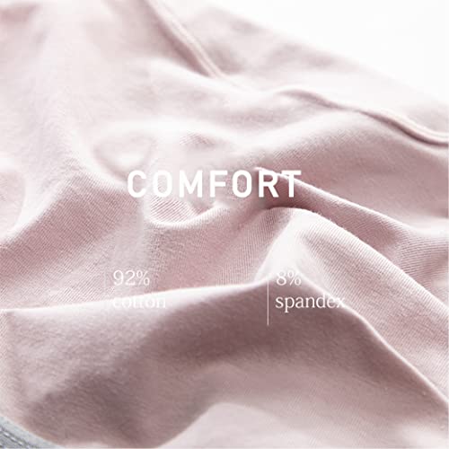 Kiench Teens Underwear Cotton Big Girls' Hipster Panties Tag Free 6-Pack2