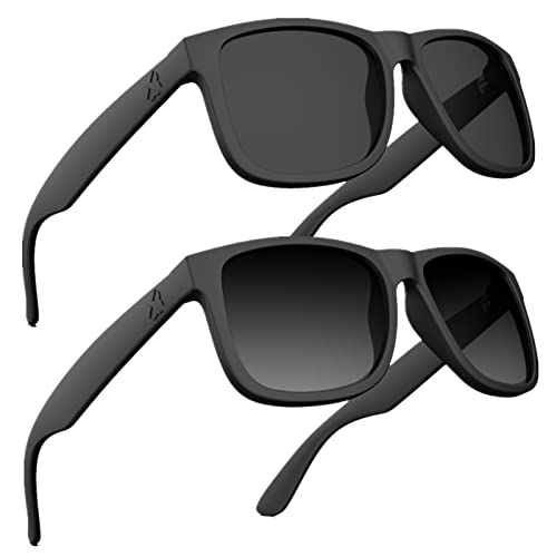 Image of MAXJULI Polarized Sunglasses for Men and Women,UV Protection Rectangular Sun Glasses 8806