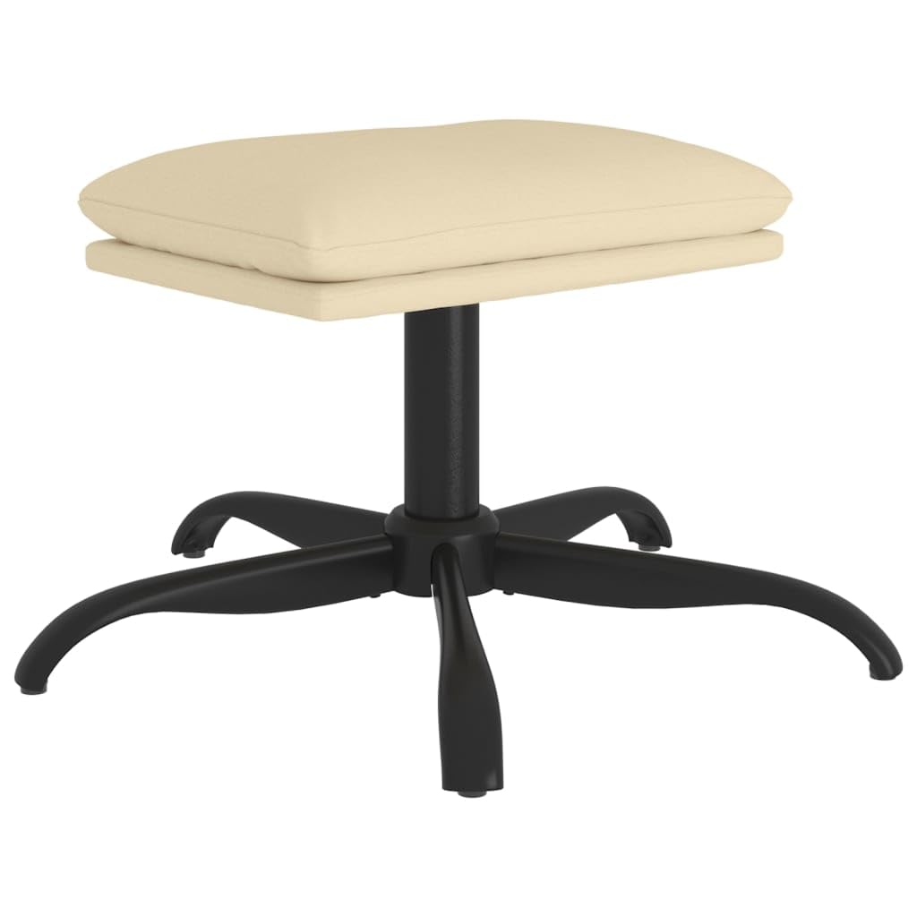 Repose-pied carré en tissu pour soulager les jambes lourdes avec style